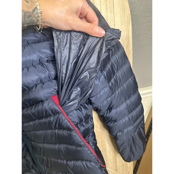 Arcteryx Cerium LT Hoody Womens XL Navy Blue Down Puffer Jacket - Picture 8 of 16
